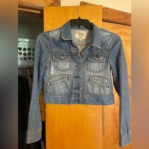 Cropped Jean Jacket